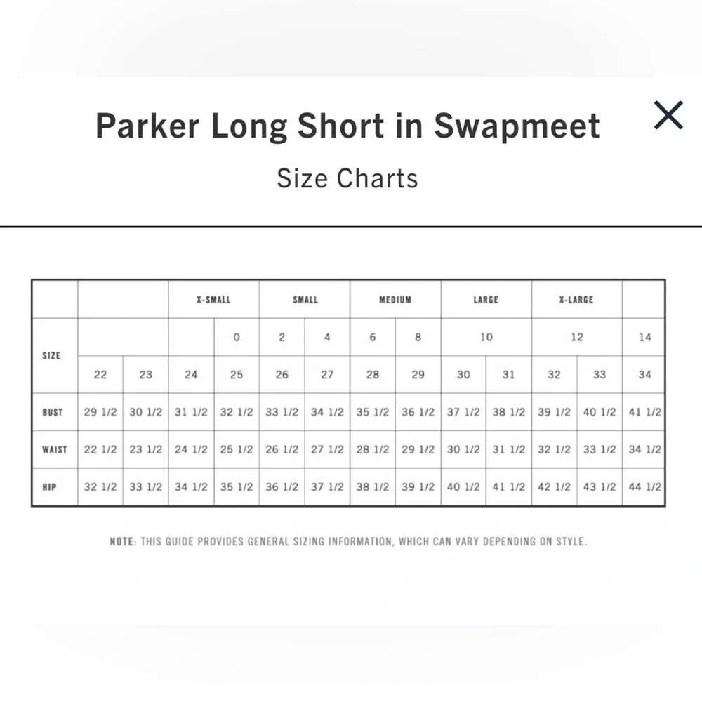Agolde Parker Long Short In Swap Meet Size 34 - Picture 13 of 14